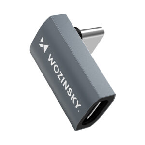 Wozinsky WPKF-01 USB-C - USB-C 40Gb/s 240W 8K OTG - pilkos spalvos - Image 3