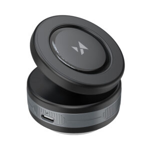 Automobilinis laikiklis Wozinsky WUSQ-01 su Qi įkrovikliu su MagSafe - juodos spalvos - Image 2