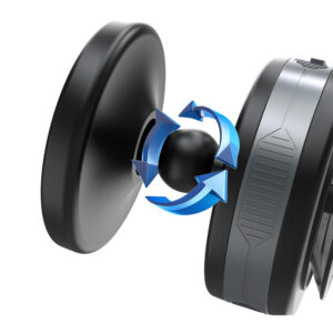 Automobilinis laikiklis Wozinsky WUSQ-01 su Qi įkrovikliu su MagSafe - juodos spalvos - Image 7