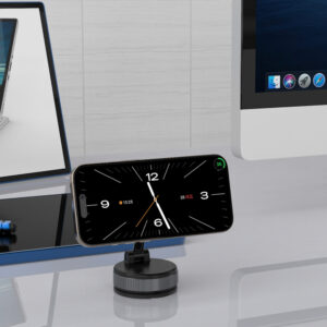 Automobilinis laikiklis Wozinsky WUSM-01 magnetinis pilkos spalvos - Image 5