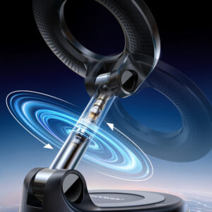 Joyroom JR-ZS501 Magnetic automobilinis laikiklis suderinamas su MagSafe skirtas Dashboard - Dark pilkos spalvos - Image 7