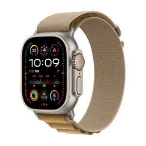 Išmanusis laikrodis Apple Watch Ultra 2 (2024) LTE 49mm Natural Titanium Case with Alpine Loop M - Almond
