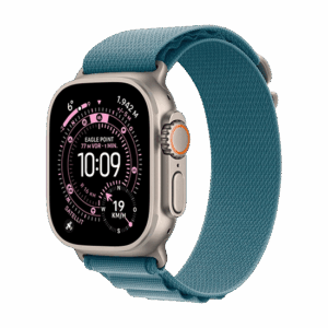 Išmanusis laikrodis Apple Watch Ultra 3 (2025) 5G 49mm Natural Titanium Case with Alpine Loop M - Light Blue