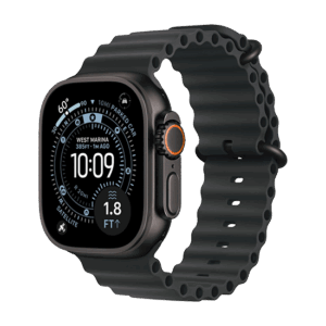 Išmanusis laikrodis Apple Watch Ultra 3 (2025) 5G 49mm Black Titanium Case with Ocean Band - Black