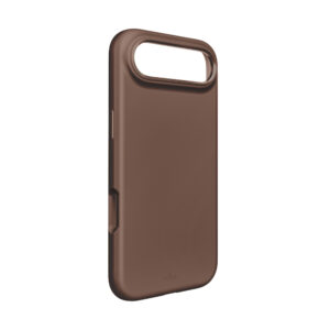 Pure Icon Mag Pro Liquid Silicone dėklas skirtas Apple iPhone 17 Air, MagSafe Compatible, with Camera Protection and Aluminum Buttons - Brown