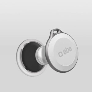 SBS Track My Circle Waterproof IP65 Locator Compatible with Apple Find My - White - Image 5