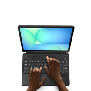 Dėklas su klaviatūra Dux Ducis (DK series) skirtas Samsung Tab S10 FE+ (Plus) - juodos spalvos - Image 8