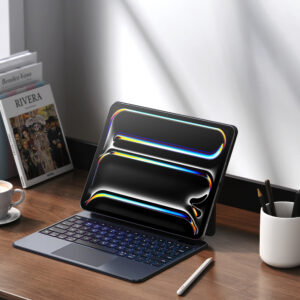 Dėklas su klaviatūra Dux Ducis (MK series) skirtas Apple iPad Pro 13" (2024) - juodos spalvos - Image 5