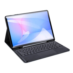 Dėklas su klaviatūra Dux Ducis (TK series) skirtas Samsung Tab S10 FE+ (Plus) - juodos spalvos