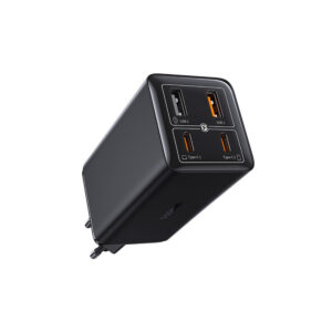 Baseus GaN6 Pro Charger 100W 2 x USB-C 2 x USB-A with Black USB-C Cable 100W 1m - Black