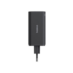 Baseus GaN6 Pro Charger 100W 2 x USB-C 2 x USB-A with Black USB-C Cable 100W 1m - Black - Image 5