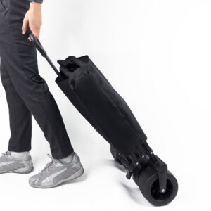 Wozinsky WZP-100 beach, tourist, garden trolley, durable, wide wheels, su safety net up to 100 kg - black - Image 8