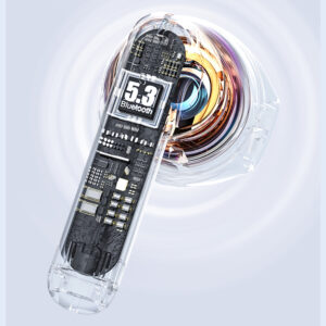 Dudao U8 TWS belaidės In-Ear ausinės - baltos spalvos - Image 3