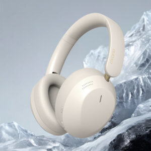 Dudao X22 Max belaidės On-Ear Bluetooth ausinės su ANC - Beige - Image 2