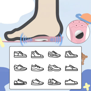 Batų įdėklai – apsauginis dėklas, skirtas AirTag (155 mm–170 mm) – rožinės spalvos - Image 6