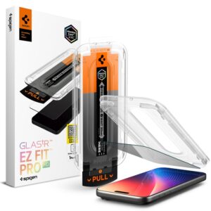 Spigen Glas.TR EZ Fit Pro Privacy Glass skirtas Apple iPhone 16 Pro / 17 / 17 Pro