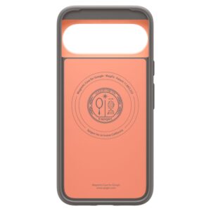 Spigen Nano Pop Mag MagSafe dėklas skirtas Google Pixel 10 / 10 Pro - pilkos spalvos-oranžinės spalvos - Image 5
