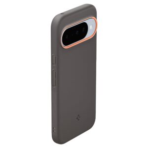 Spigen Nano Pop Mag MagSafe dėklas skirtas Google Pixel 10 / 10 Pro - pilkos spalvos-oranžinės spalvos - Image 8