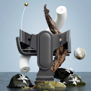 Dudao gravitational smartphone holder juodos spalvos (F7s) - Image 6