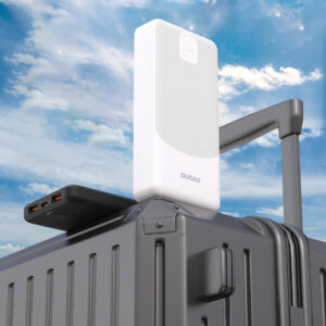 Powerbank Dudao K10 10000mAh 2.4A 2 x USB-A - juodos spalvos - Image 4