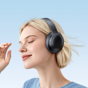 Baseus Bass BH1 Lite Wireless On-Ear Bluetooth 6.0 ausinės - juodos spalvos - Image 6