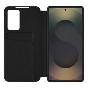 Tech-Protect Smart Wallet dėklas skirtas Samsung Galaxy S25 FE - Matte juodos spalvos - Image 2