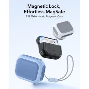 ESR Orbit Halolock MagSafe dėklas skirtas AirPods Pro - mėlynos spalvos - Image 2