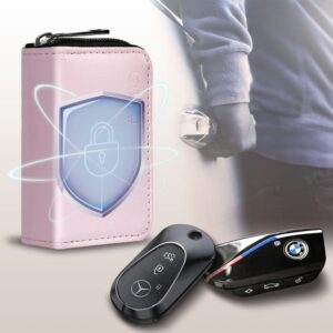 Tech-Protect KLR300 RFID Blocking Car Key Case - rožinės spalvos - Image 3