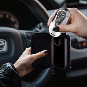 Tech-Protect KLR300 RFID Blocking Car Key Case - rožinės spalvos - Image 7