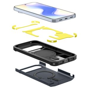 Spigen Tough Armor Mag MagSafe dėklas skirtas Google Pixel 10 Pro XL - graphite - Image 9