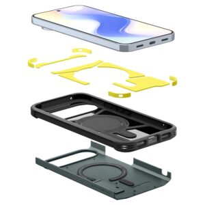 Spigen Tough Armor Mag MagSafe dėklas skirtas Google Pixel 10 Pro XL - žalios spalvos - Image 9