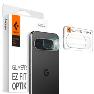 Spigen Optik Glas.tR kameros apsauga 2-pack skirtas Google Pixel 10 Pro XL - Clear
