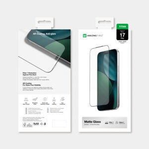 AmazingThing Titan Vision 7 apsauginis stiklas skirtas Apple iPhone 17 Pro Matte - Image 7