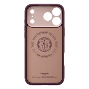 Spigen Nano Pop Mag MagSafe dėklas skirtas Apple iPhone 17 Pro - burgundy - Image 3