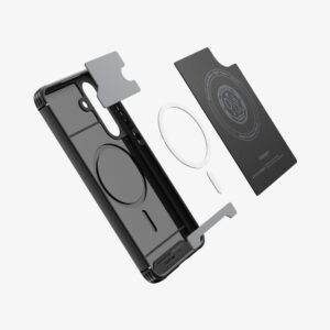 Spigen Core Armor Mag MagSafe dėklas skirtas Samsung Galaxy S25 FE - Matte juodos spalvos - Image 8