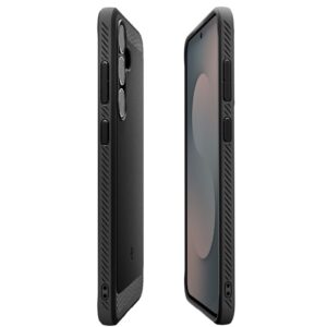 Spigen Rugged Armor dėklas skirtas Samsung Galaxy S25 FE - Matte juodos spalvos - Image 7