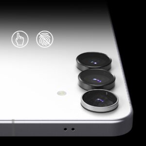 Ringke Camera Frame Protector 2-pack skirtas Samsung Galaxy S25 FE - Black - Image 5