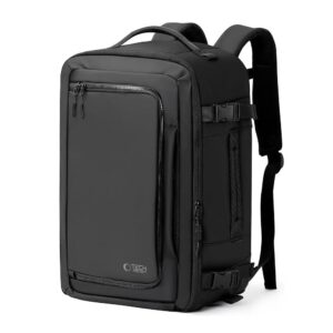 Tech-Protect Defender S50 kuprinė tinkanti Ryanair & Wizzar, 20L nešiojamam kompiuteriui - juodos spalvos