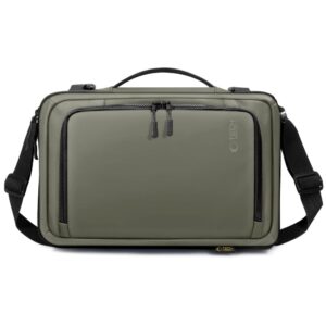 Tech-Protect Defender S50 kuprinė tinkanti Ryanair & Wizzar, 20L nešiojamam kompiuteriui - Olive - Image 3