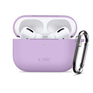 Tech-Protect Silicone Hook dėklas skirtas AirPods Pro - violetinės spalvos - Image 3