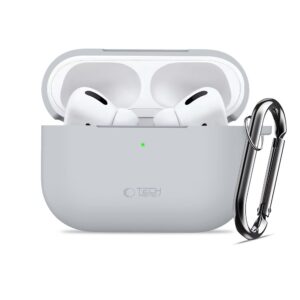 Tech-Protect Silicone Hook dėklas skirtas AirPods Pro - pilkos spalvos - Image 3