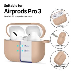 Tech-Protect Silicone Hook dėklas skirtas AirPods Pro - Beige - Image 4
