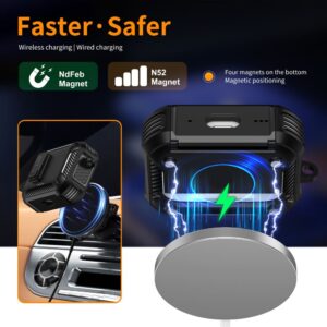 Tech-Protect Carbonox MagSafe dėklas skirtas AirPods Pro - juodos spalvos - Image 3