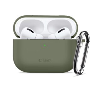 Tech-Protect Silicone Hook dėklas skirtas AirPods Pro - Olive - Image 3
