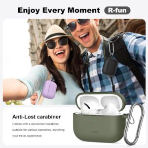 Tech-Protect Silicone Hook dėklas skirtas AirPods Pro - Olive - Image 7