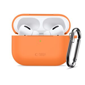 Tech-Protect Silicone Hook dėklas skirtas AirPods Pro - oranžinės spalvos - Image 3