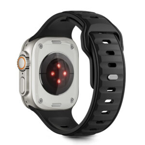 Tech-Protect IconBir Line apyrankė skirta Apple Watch 44 / 45 / 46 / 49 mm - juodos spalvos - Image 2