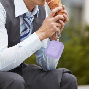 Tech-Protect Silicone Hook dėklas skirtas Samsung Galaxy Buds 3 / 3 FE / 3 Pro - violetinės spalvos - Image 8