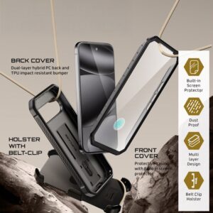 Supcase Unicorn Beetle Pro dėklas skirtas Google Pixel 10 Pro XL - juodos spalvos - Image 3