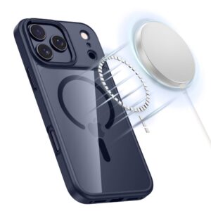 Tech-Protect MagMat MagSafe dėklas skirtas Apple iPhone 17 Pro - skaidrus mėlynos spalvos - Image 2